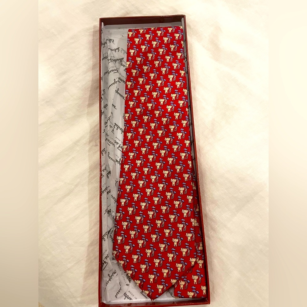 Salvatore Ferragamo Silk Tie